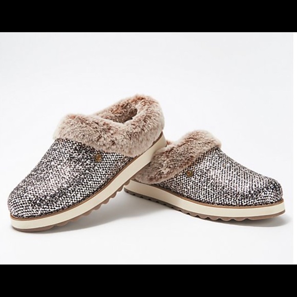 skechers shoes rose gold